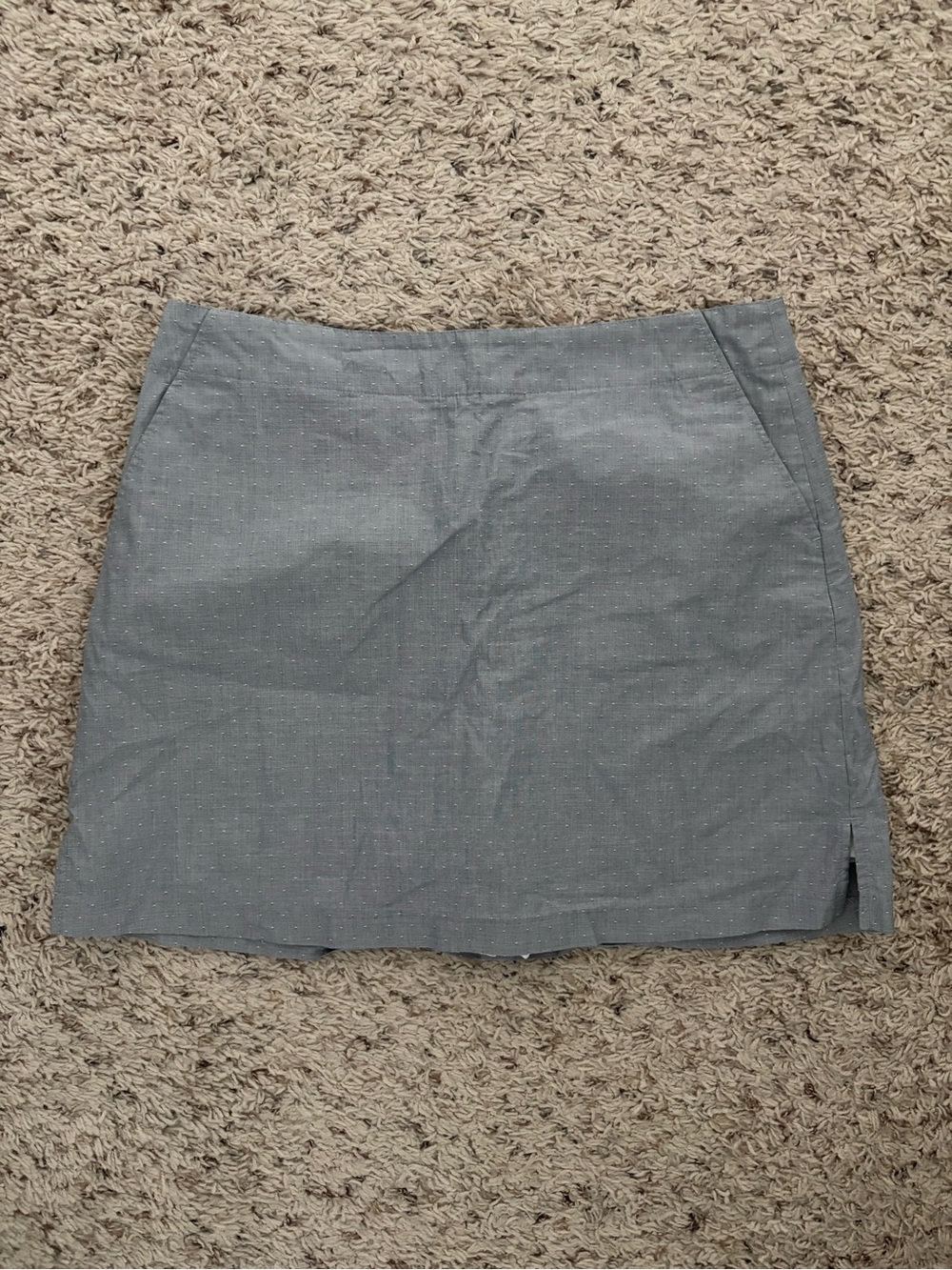 Lady Hagen Essentials Gray Dotted Golf Tennis Skort Size 8 Athletic Preppy EUC